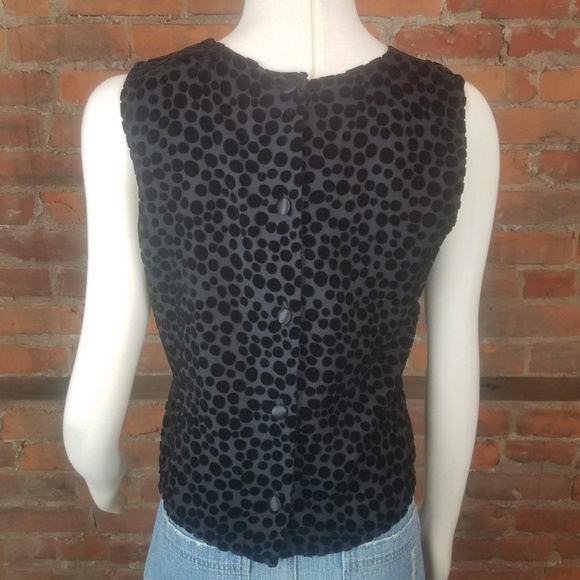 SOLD NWT Loft Women's Top Silk Blend Black - Picture 3 of 5